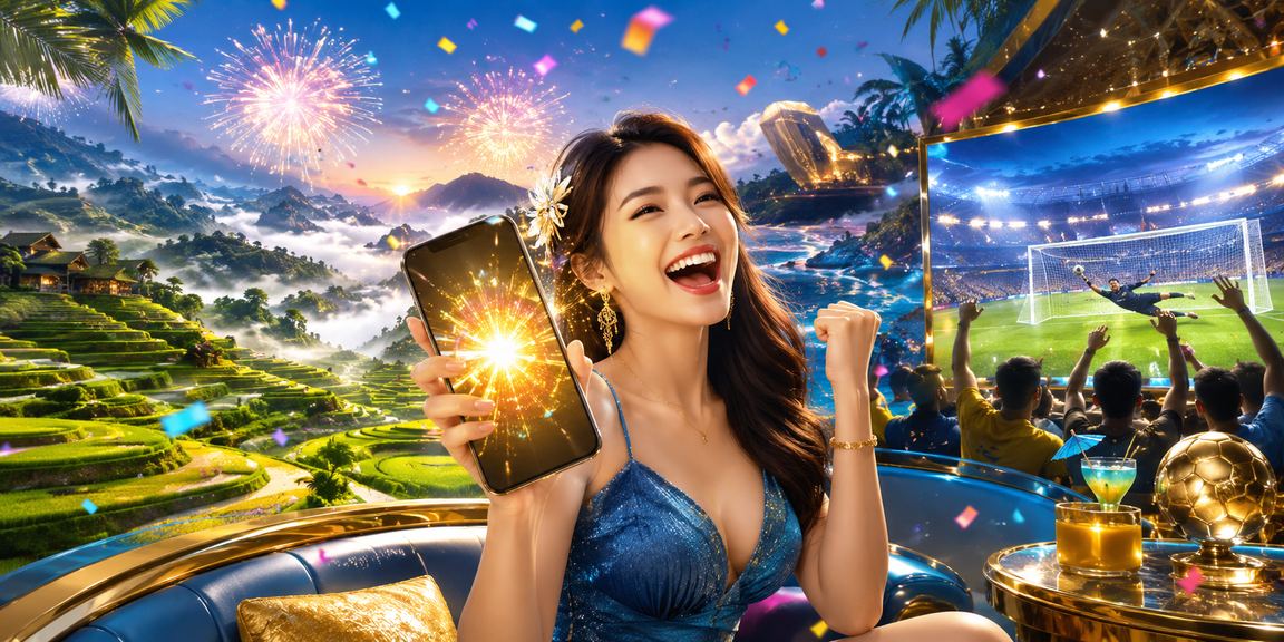 Người dùng Sapa tham gia lễ hội và xem casino mobile trên điện thoại trong không khí núi rừng